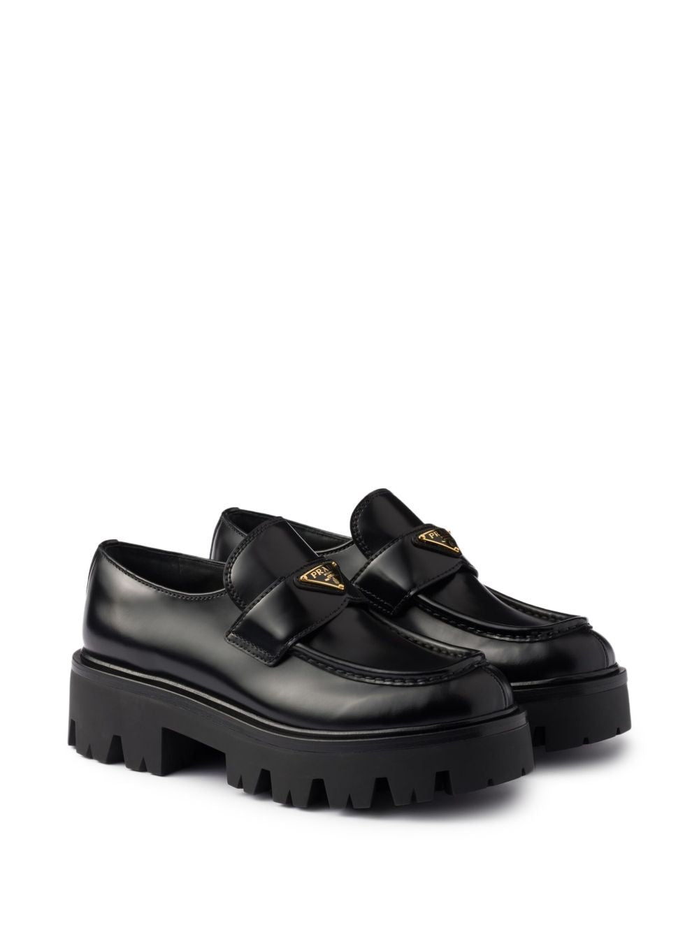 Prada Women Leather Loafers
