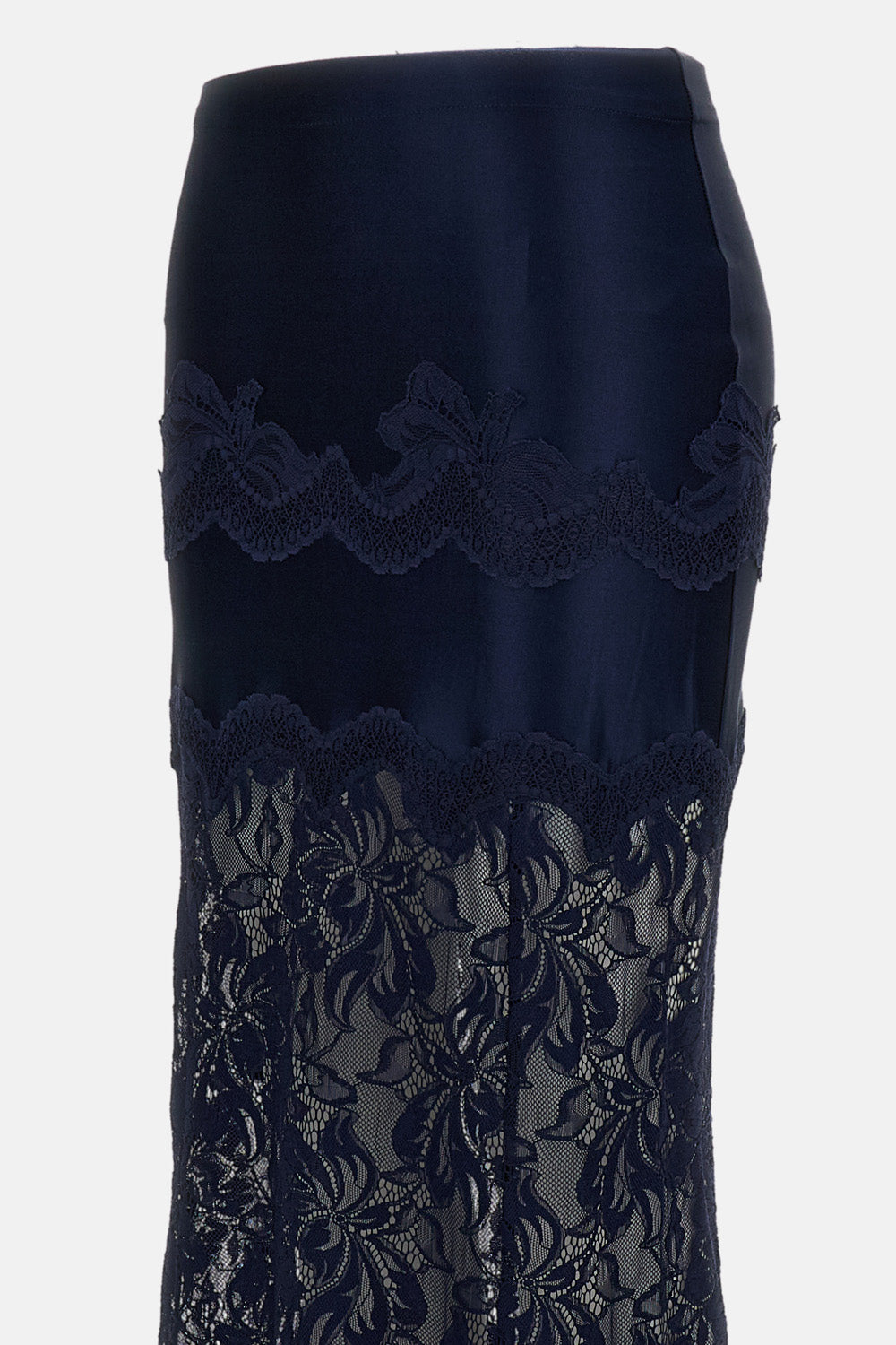Rabanne Women Lace Midi Skirt