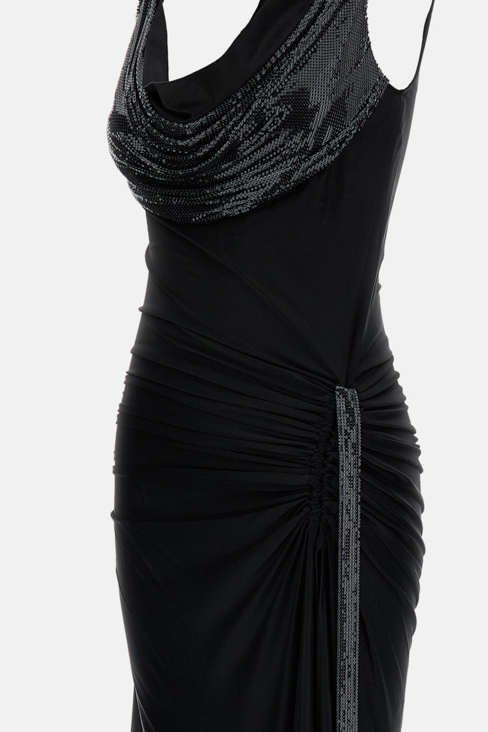 Rabanne Women Long Jersey Dress