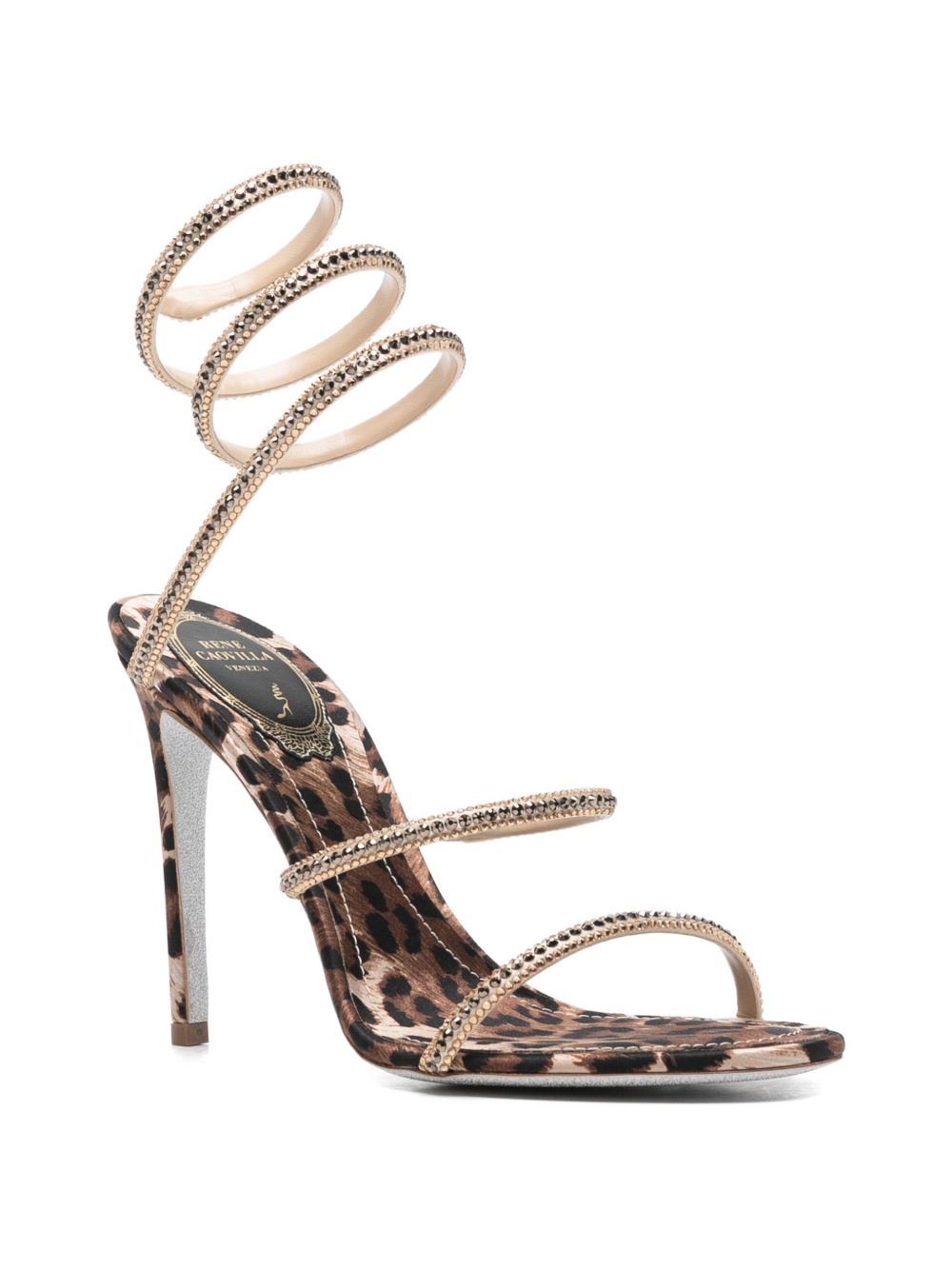 René Caovilla Women Cleo Heel Sandals