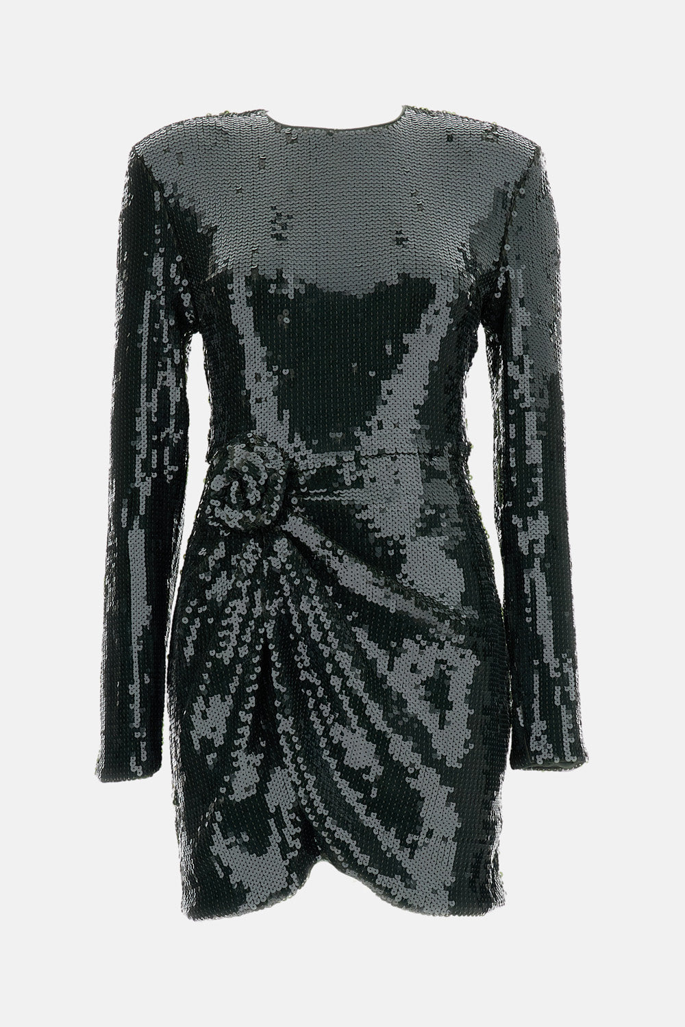 Rotate Women Sequins Ls Mini Dress