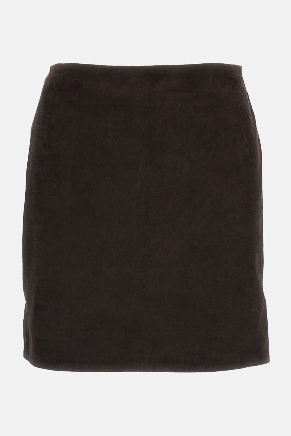 Rotate Women Suede Mini Skirt