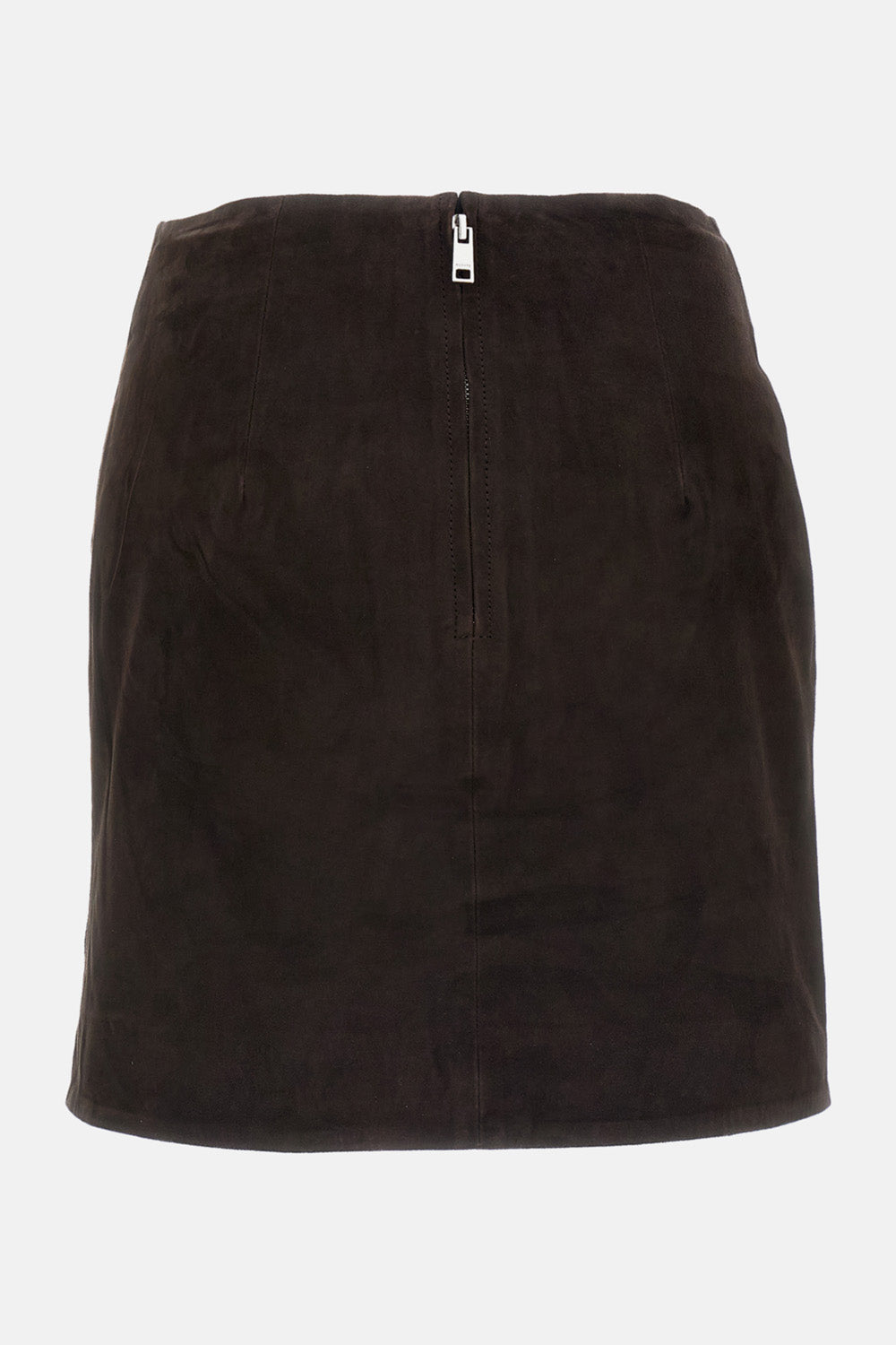 Rotate Women Suede Mini Skirt
