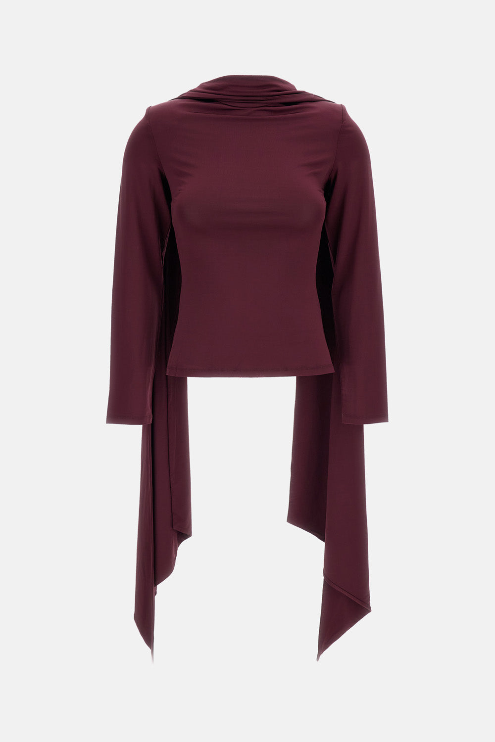 Rotate Women Long-Sleeved Scarf Top