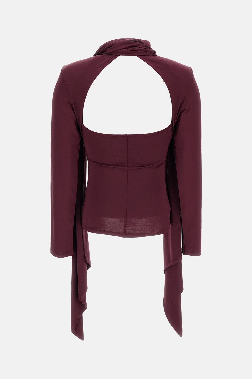 Rotate Women Long-Sleeved Scarf Top