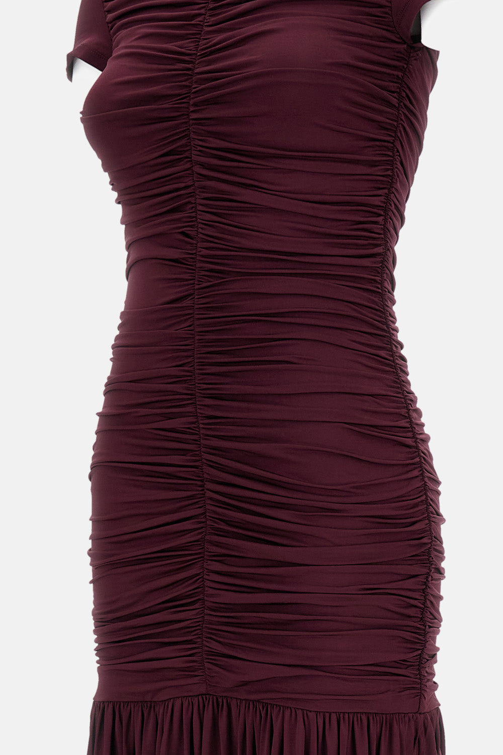 Rotate Women Gathered Maxi Dress