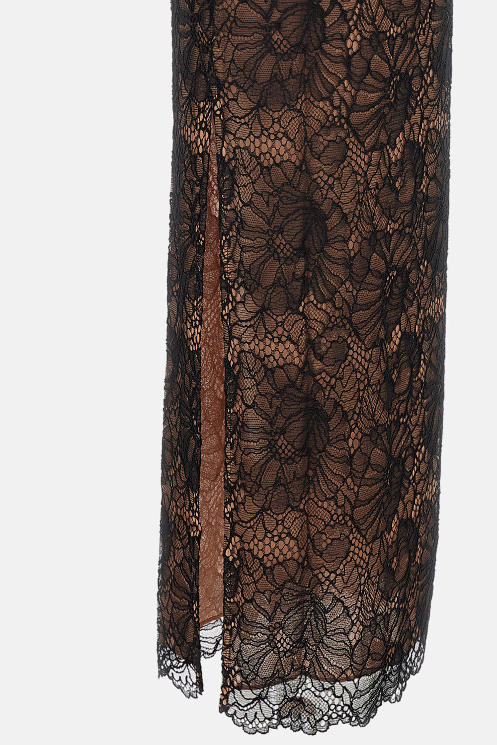 Rotate Women Lace Halterneck Dress