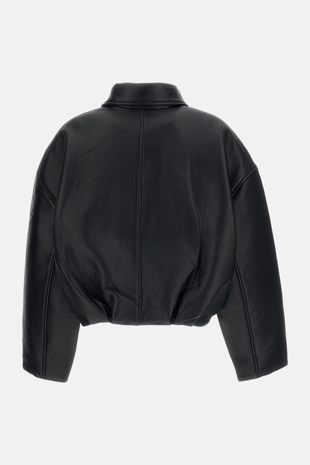 Rotate Women Boxy Leather Jacket