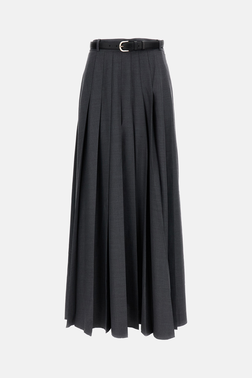 Self-Portrait Women Pleated Maxi Skirt