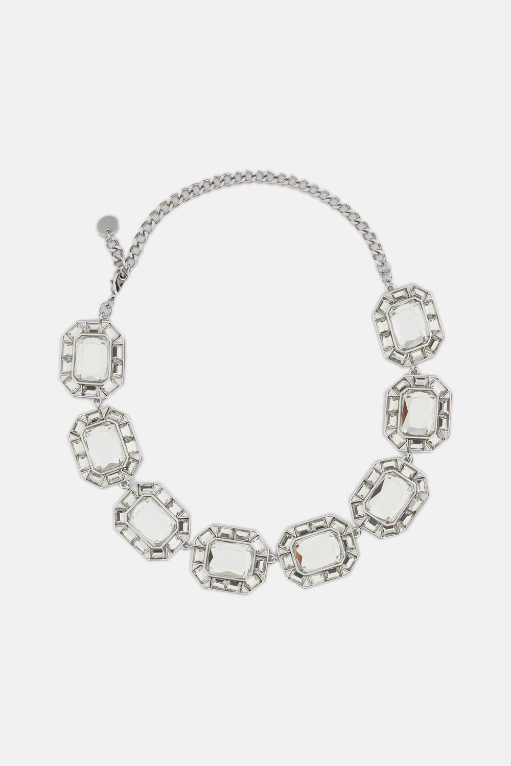Self-Portrait Women Silver Crystal Necklace