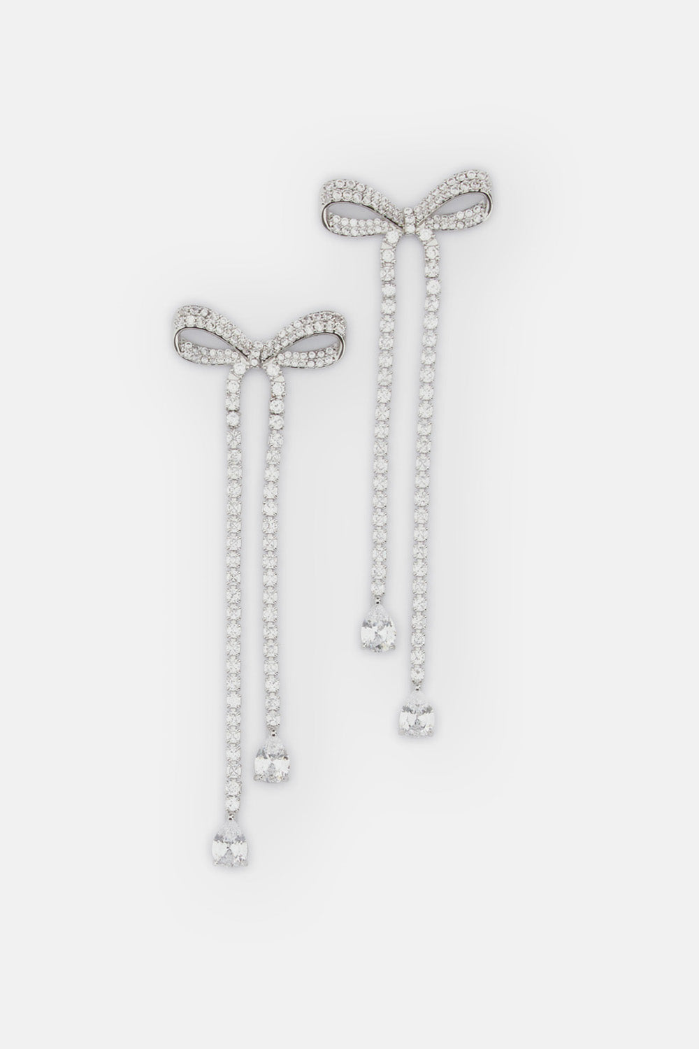 Self-Portrait Women Crystal Bow Dangle Earring
