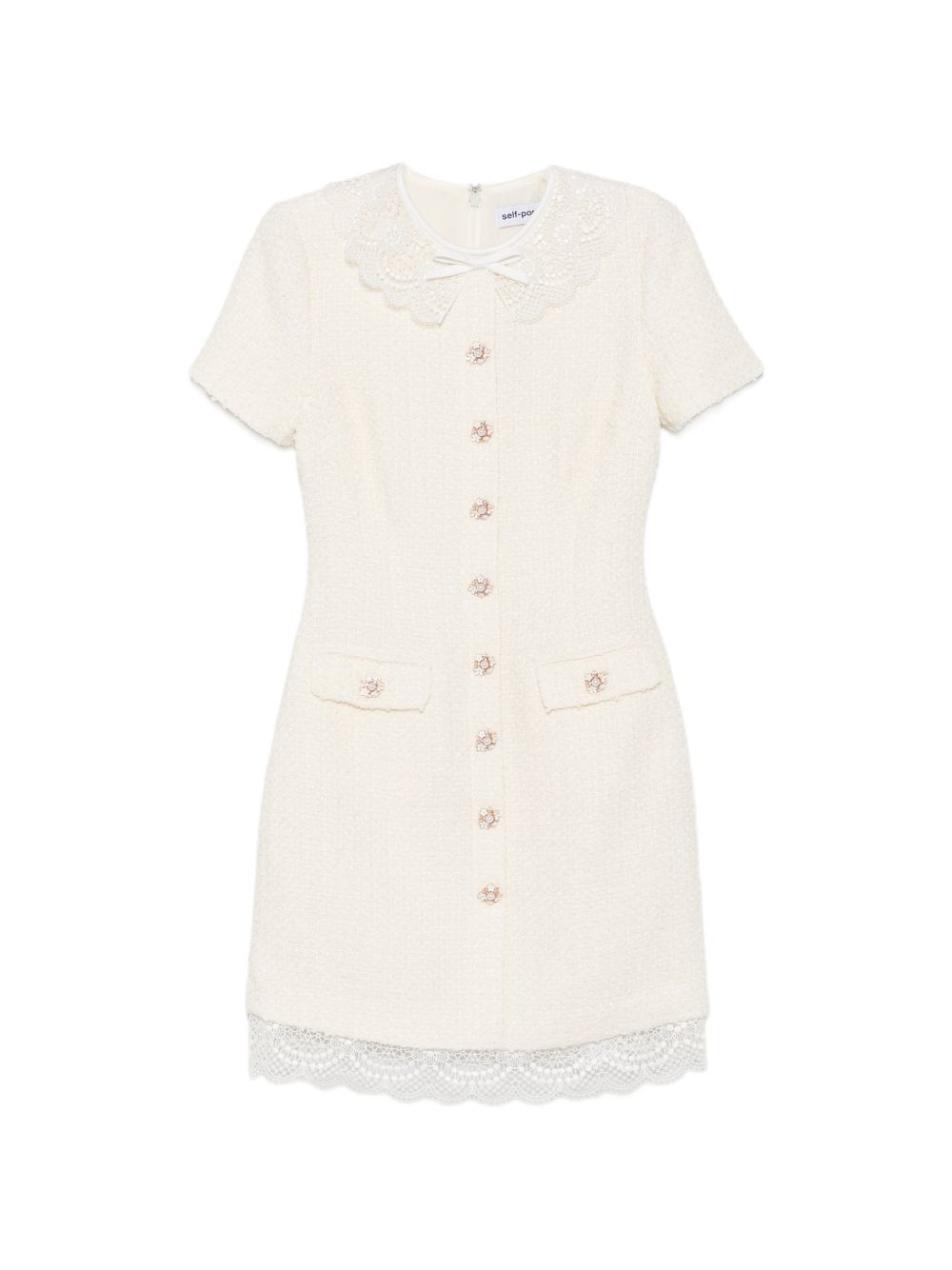 Self Portrait Women Bouclé Mini Dress