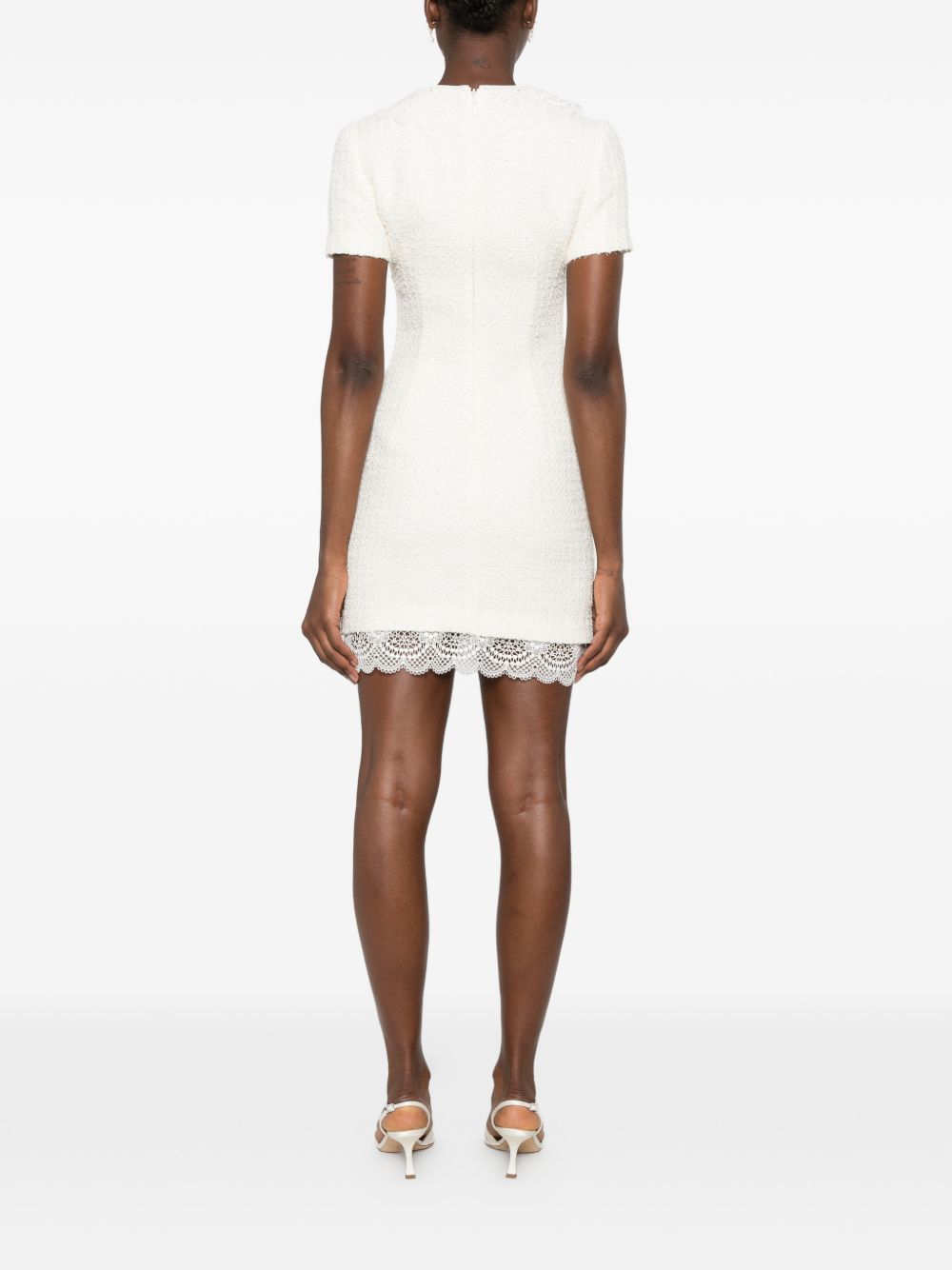 Self Portrait Women Bouclé Mini Dress