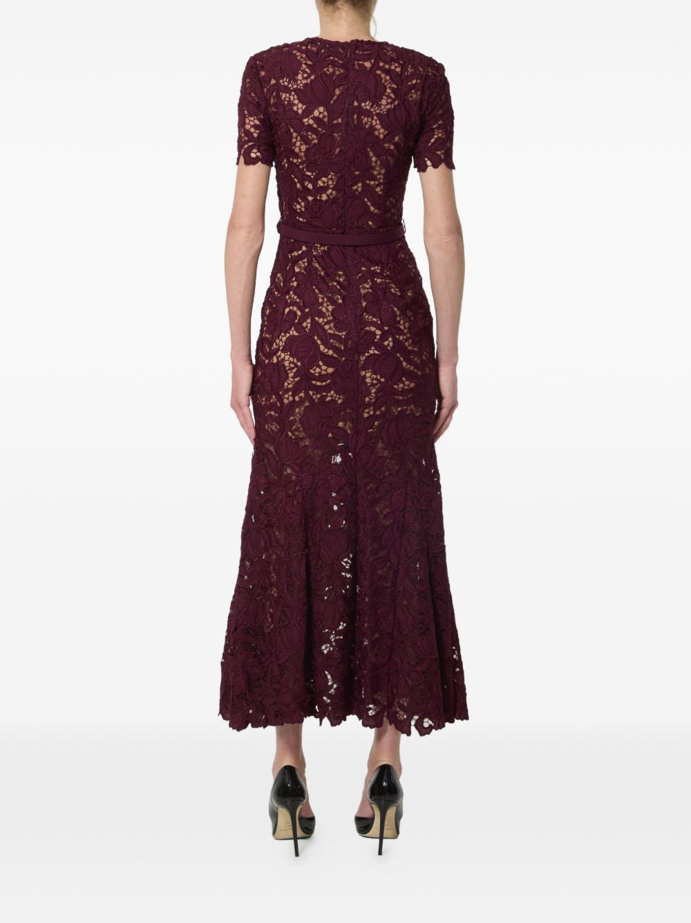 Self Portrait Women Lace Long Dress