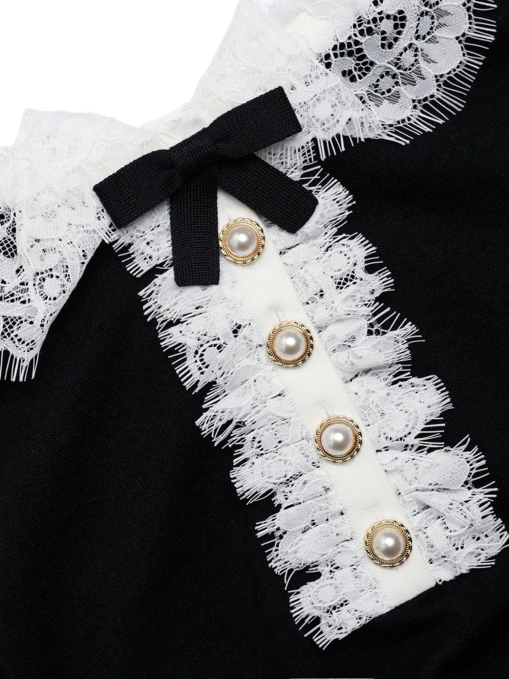 Self Portrait Women Lace Collar Top
