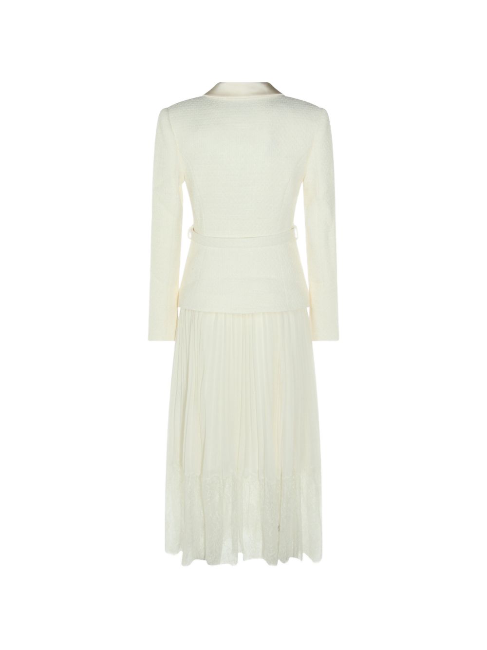 Self Portrait Women Shawl Collar Midi Dress