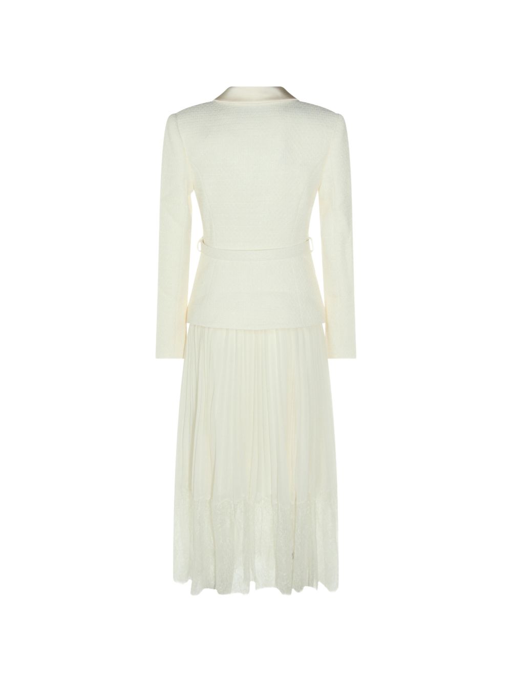 Self Portrait Women Shawl Collar Midi Dress