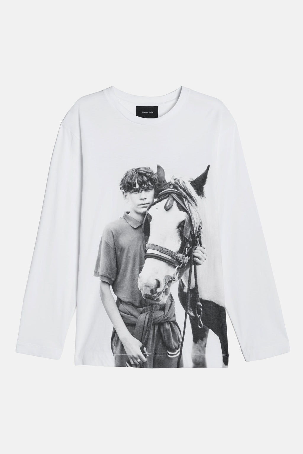 Simone Rocha Women Pony Kid Print T-Shirt