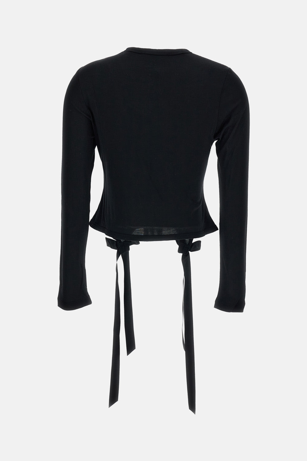 Simone Rocha Women Bow Tail Easy Long Sleeve T-Shirt