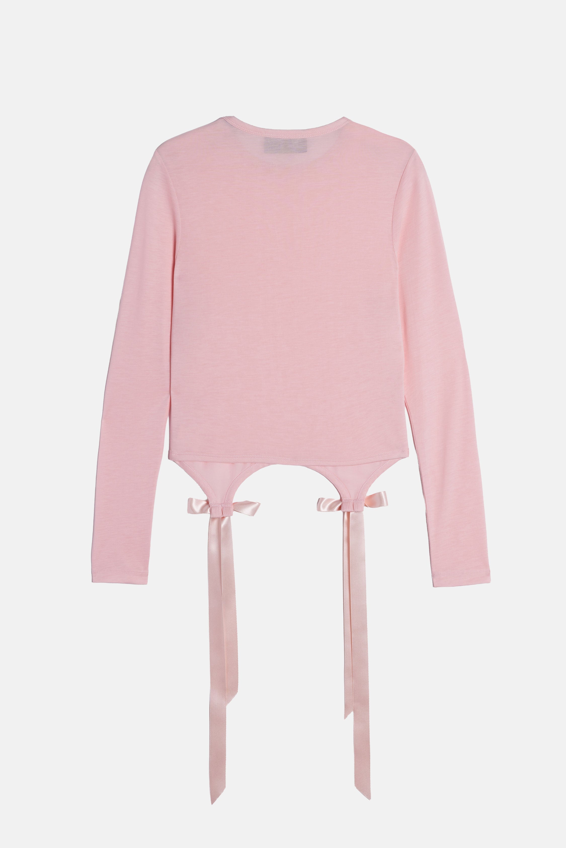 Simone Rocha Women Bow Tail Easy Long Sleeve T-Shirt