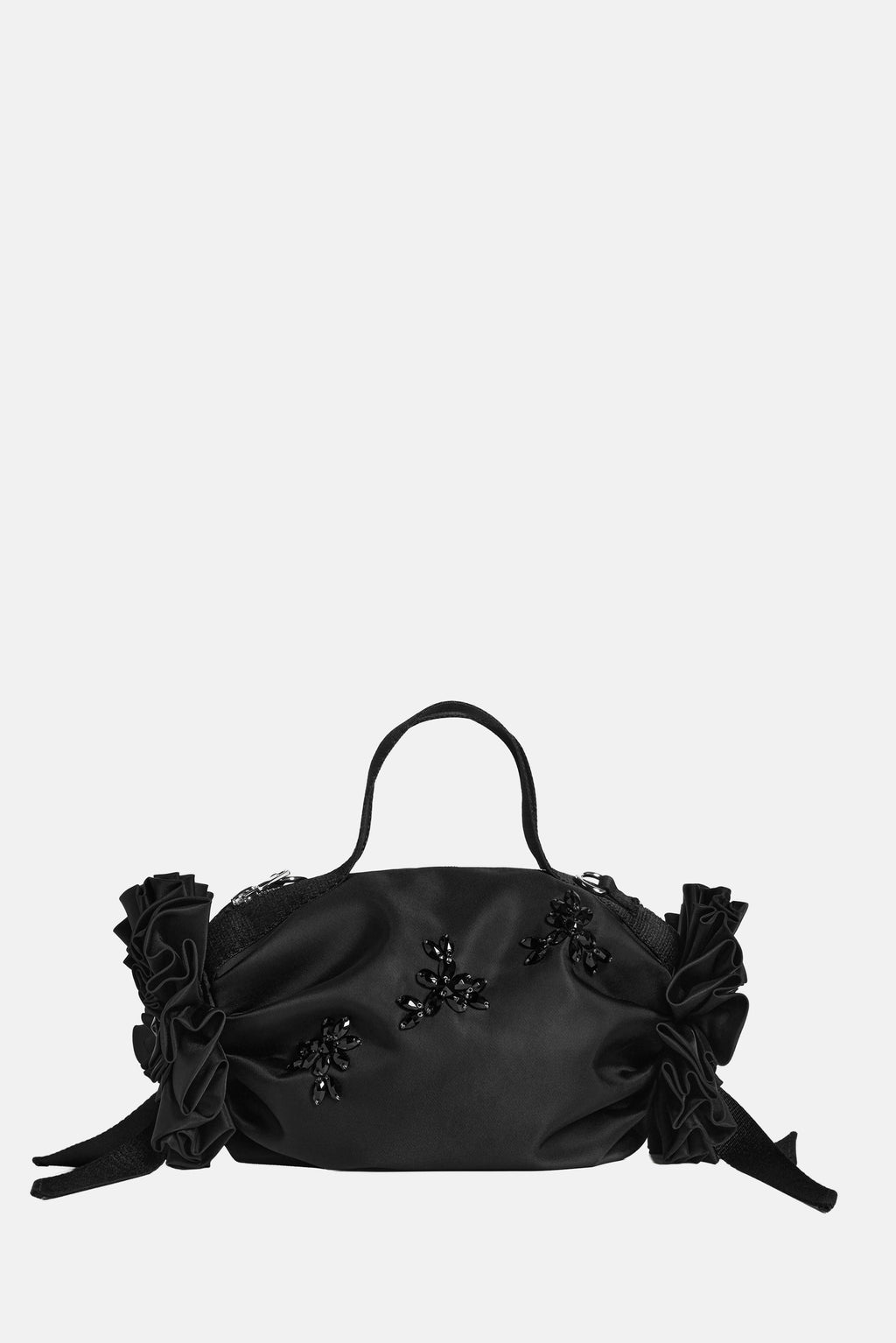 Simone Rocha Women Mini Double Ribbon Rosette Bag With Turbo Emb