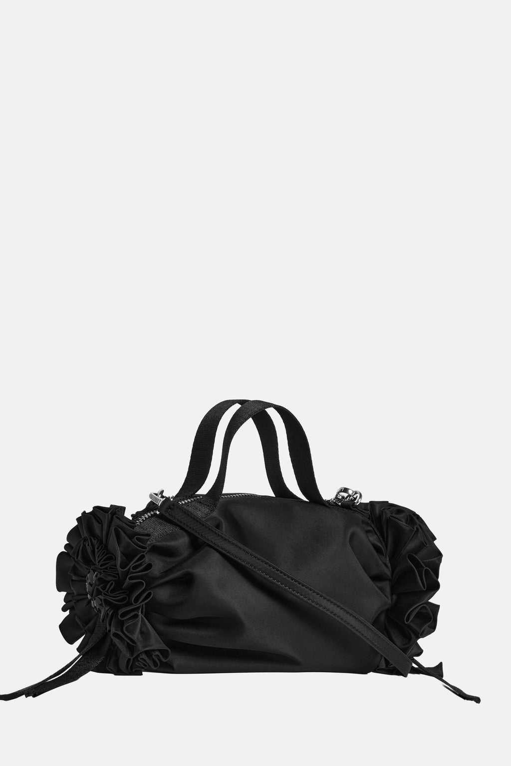 Simone Rocha Women Mini Double Ribbon Rosette Bag With Turbo Emb