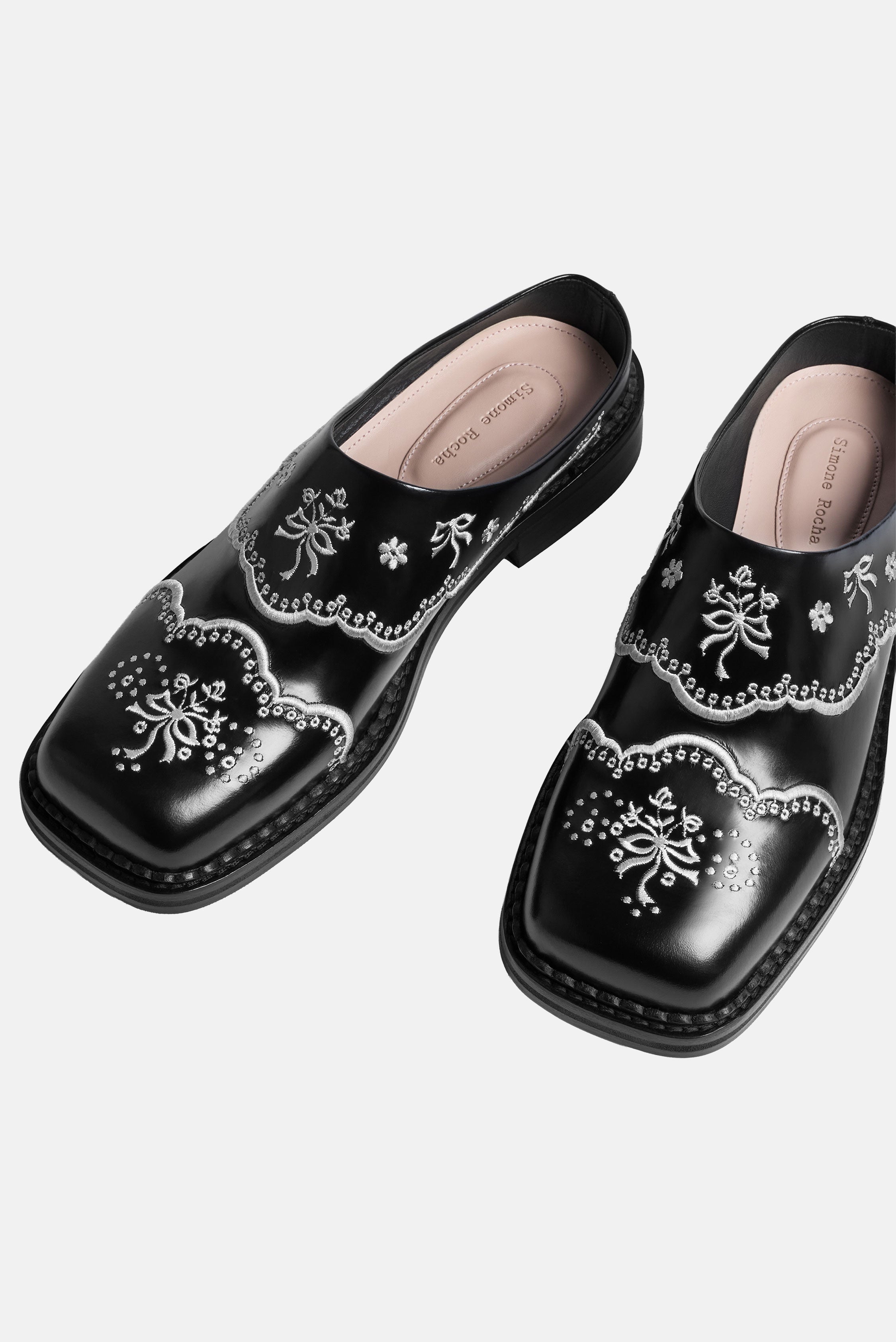 Simone Rocha Women Floral Lace Mule