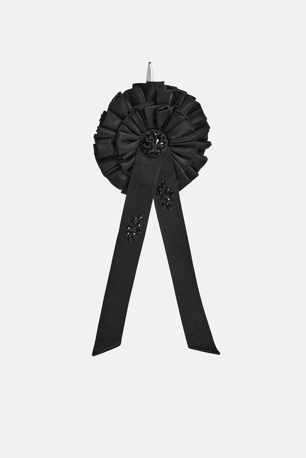 Simone Rocha Women Ribbon Rosette Coin Purse With Emb