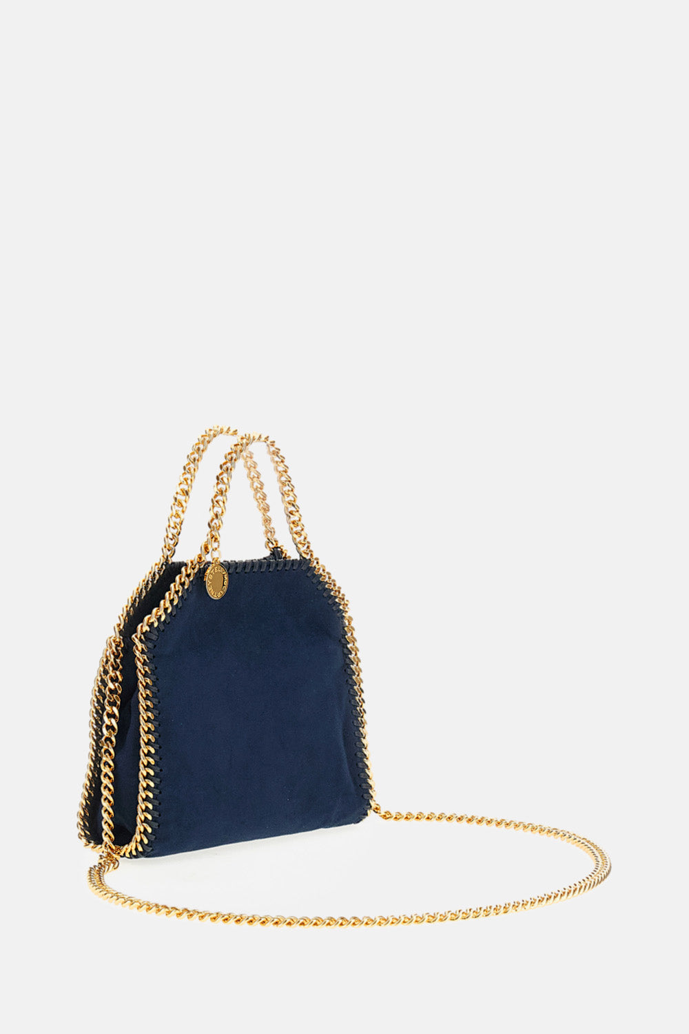 Stella Mccartney Women Falabella Tiny Tote Alter Suede Bag