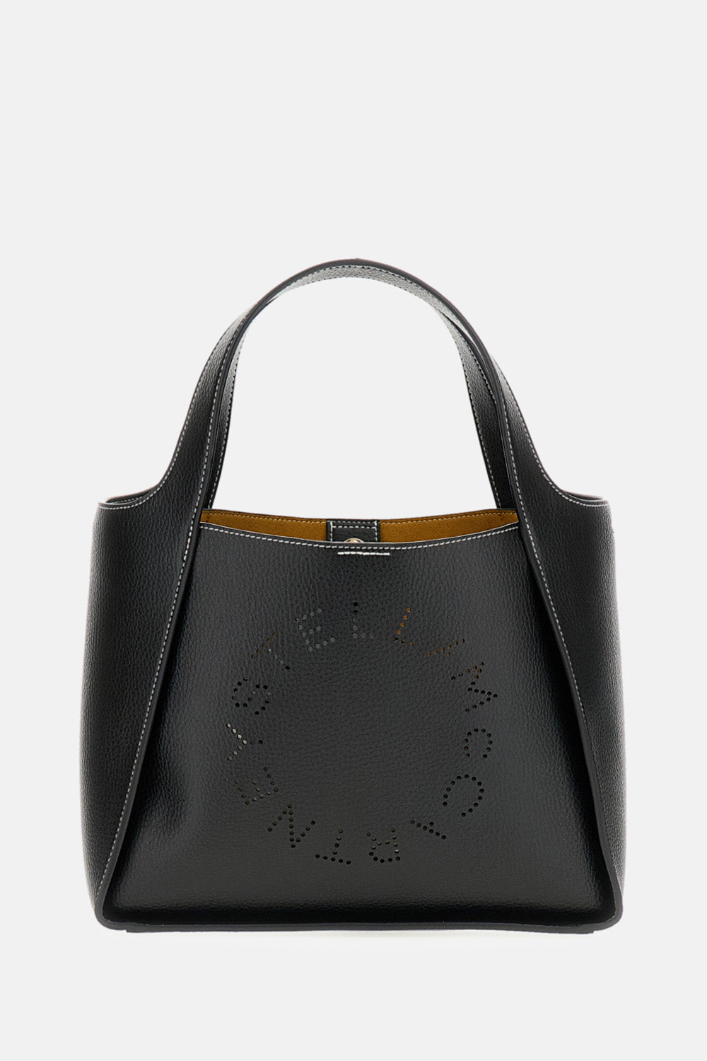 Stella Mccartney Women Logo Crossbody Tote Bag Eco Embossed Grainy Alter Mat