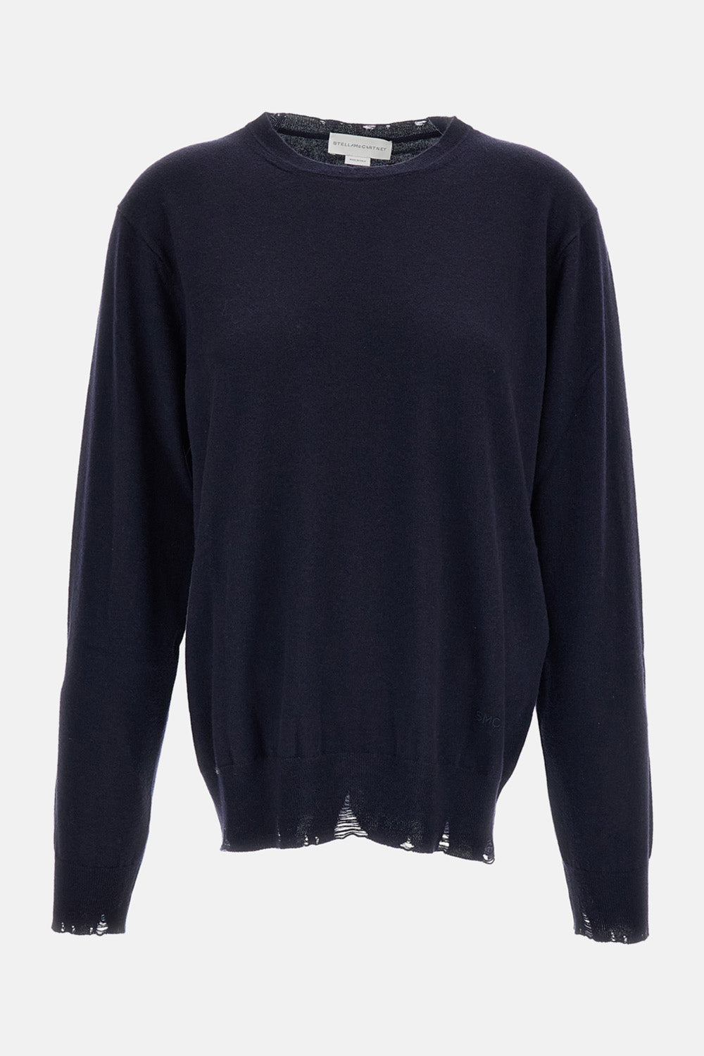Stella Mccartney Women Distressed Merino Wool Men's Jumper