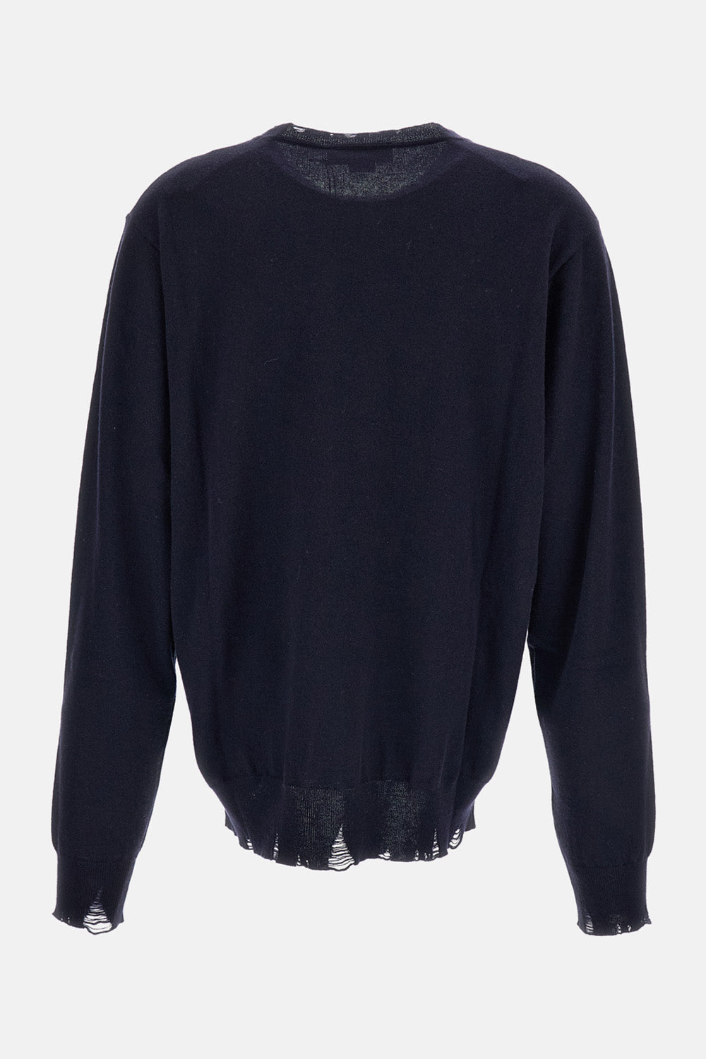 Stella Mccartney Women Distressed Merino Wool Men's Jumper
