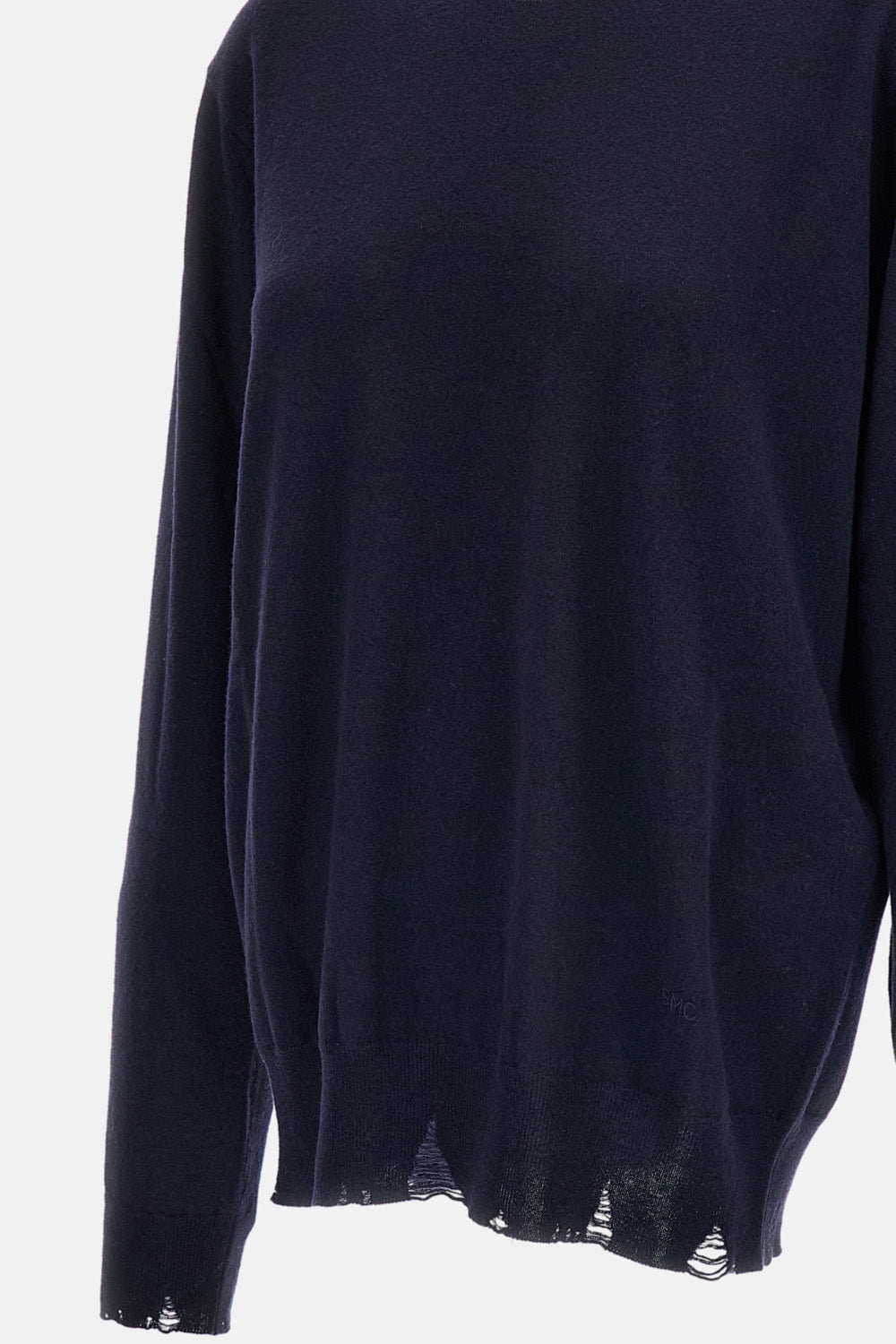 Stella Mccartney Women Distressed Merino Wool Men's Jumper