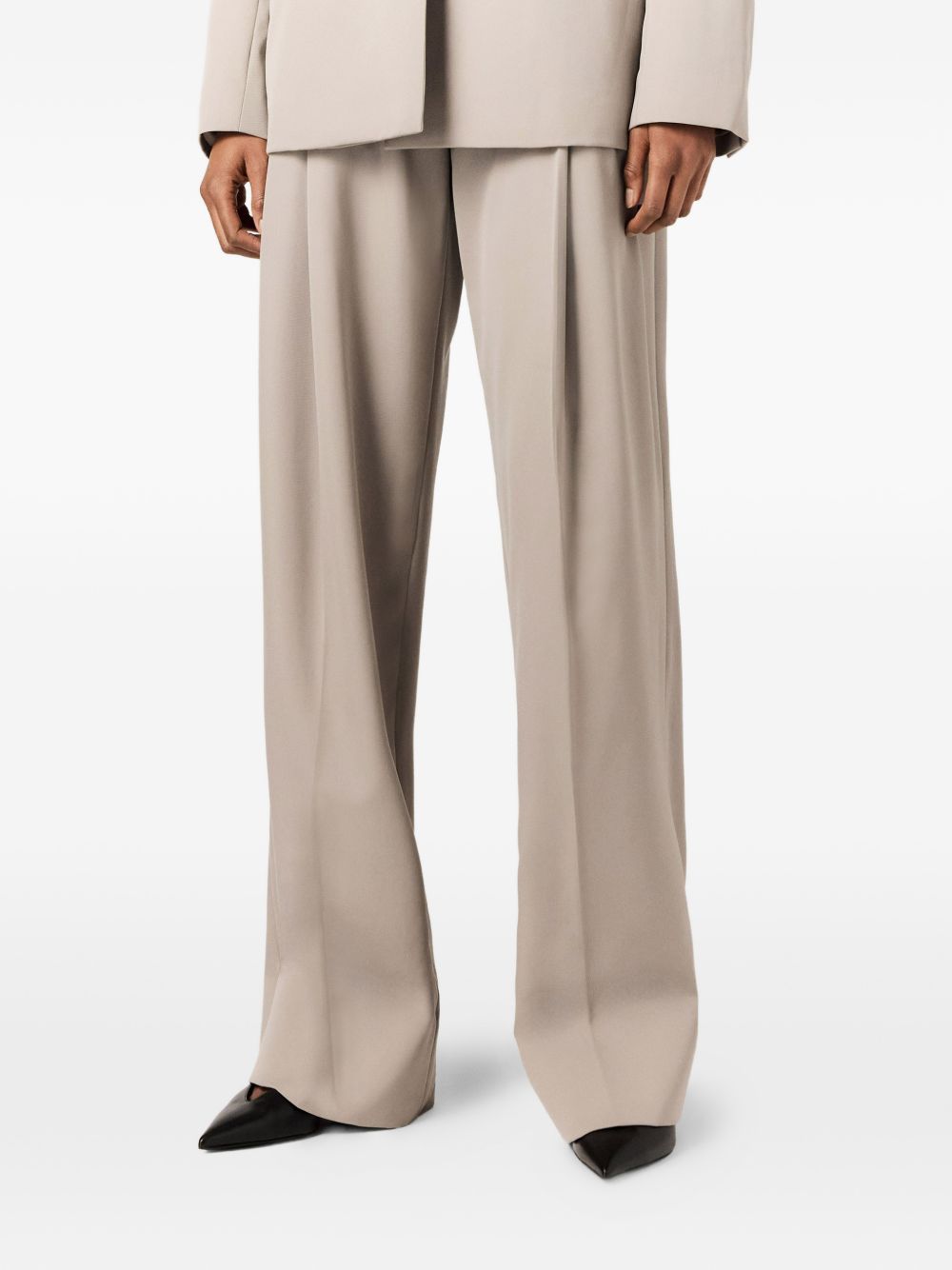 Stella Mccartney Women Pleated Wool Trousers