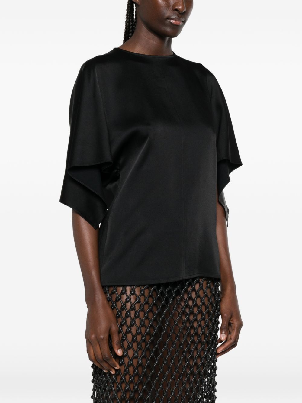 Stella Mccartney Women Satin Silk Top