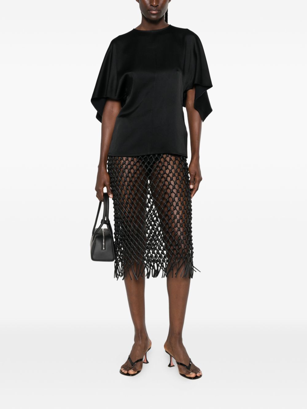 Stella Mccartney Women Satin Silk Top
