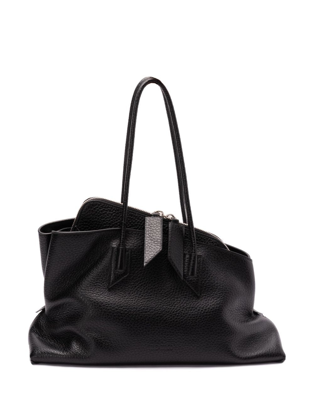 The Attico Women La Passeggiata Medium Leather Handbag