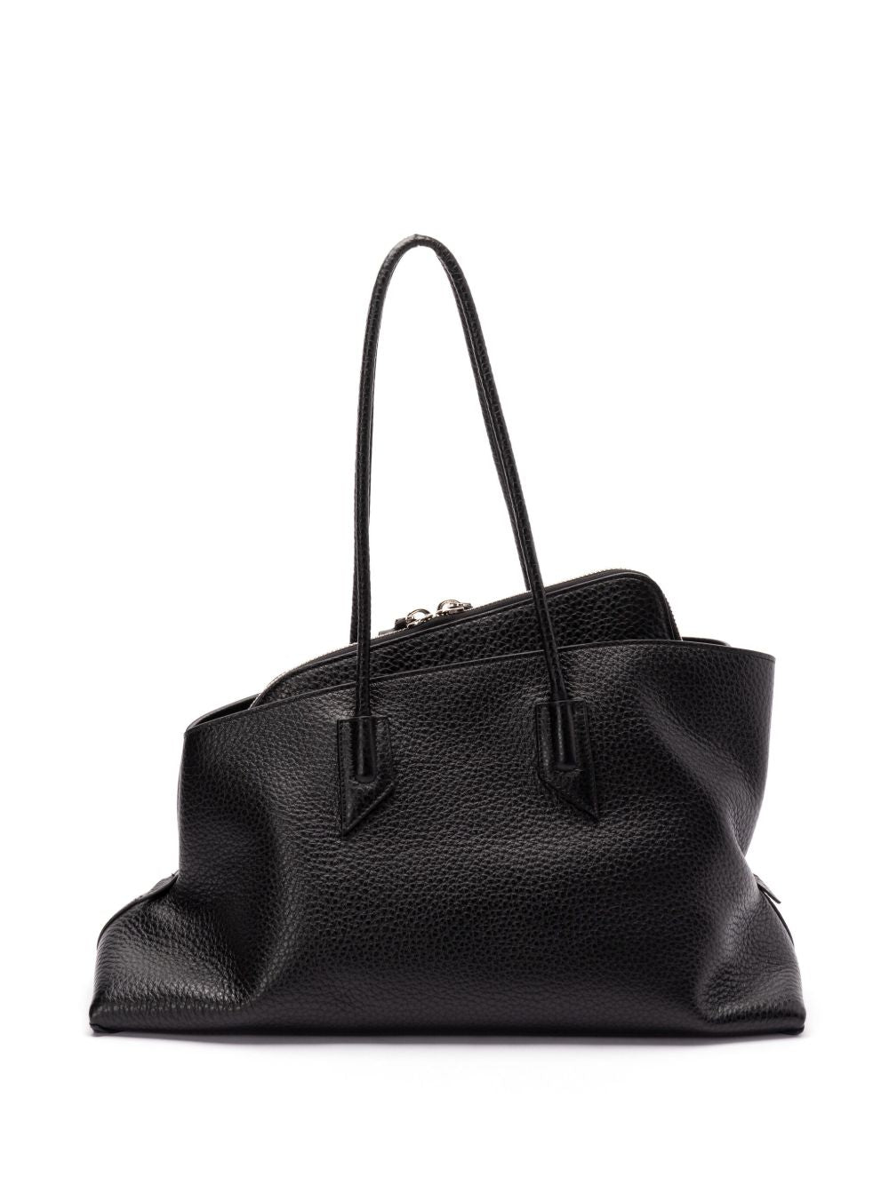 The Attico Women La Passeggiata Medium Leather Handbag