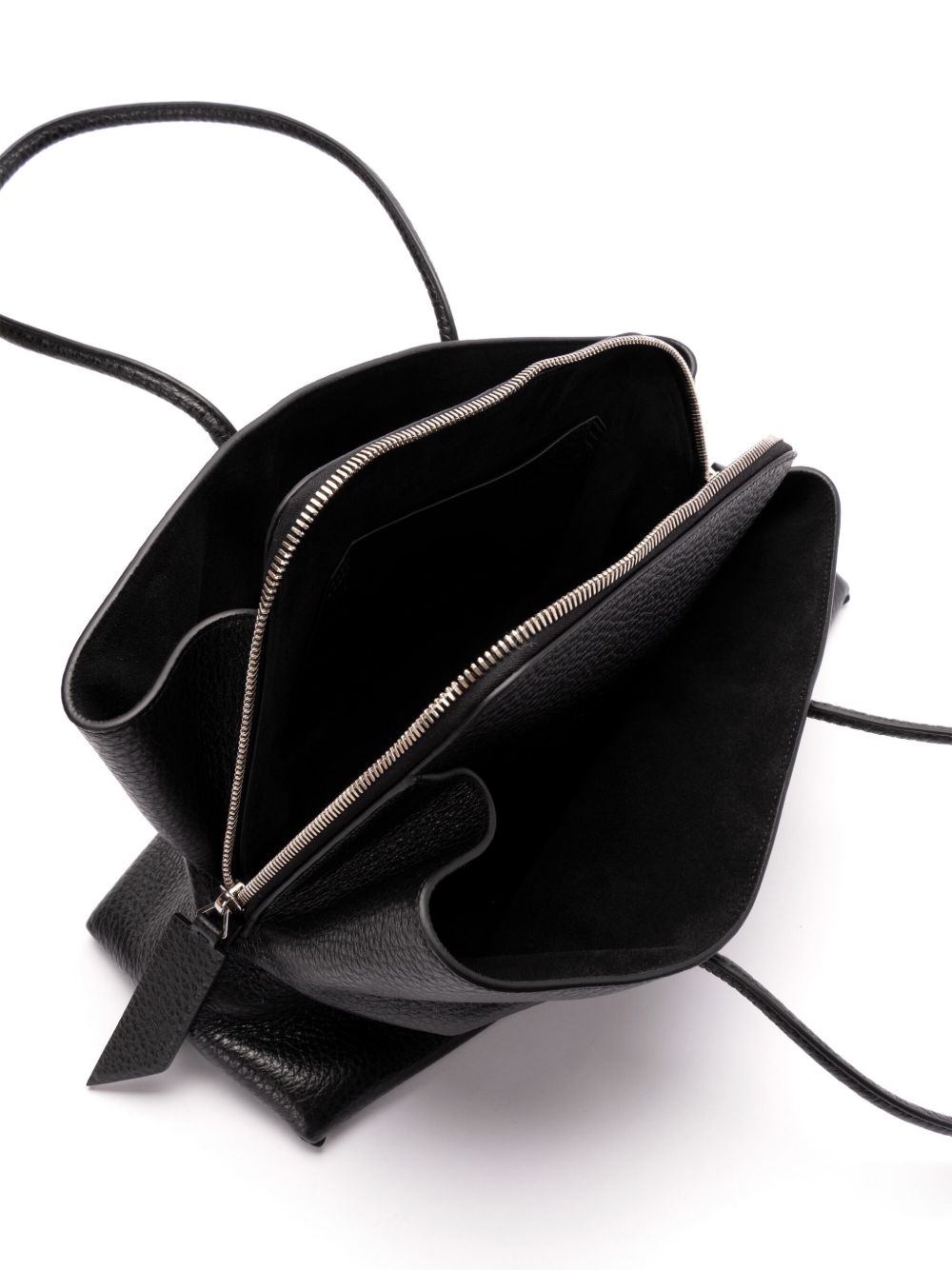 The Attico Women La Passeggiata Medium Leather Handbag