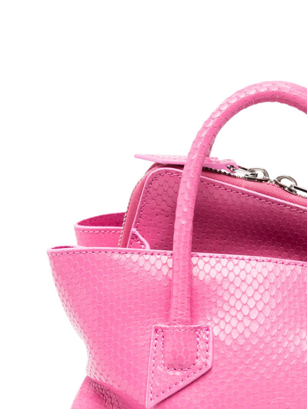 The Attico Women La Passeggiata Mini Leather Shoulder Bag