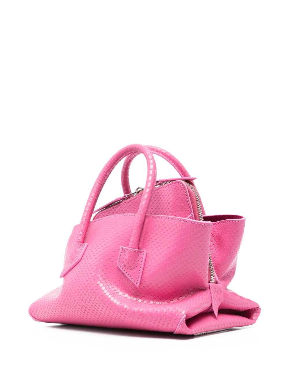 The Attico Women La Passeggiata Mini Leather Shoulder Bag