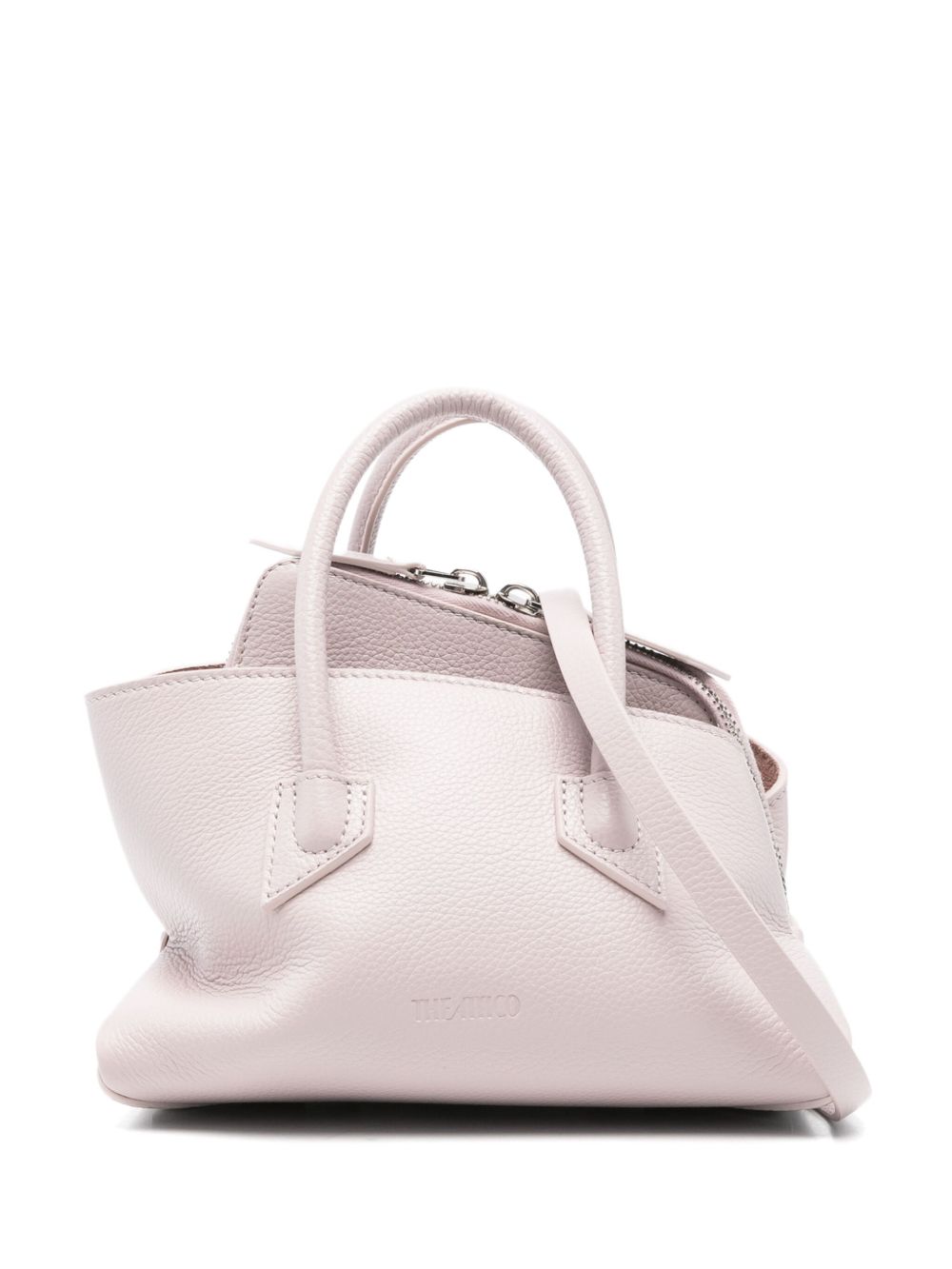 The Attico Women La Passeggiata Mini Leather Shoulder Bag