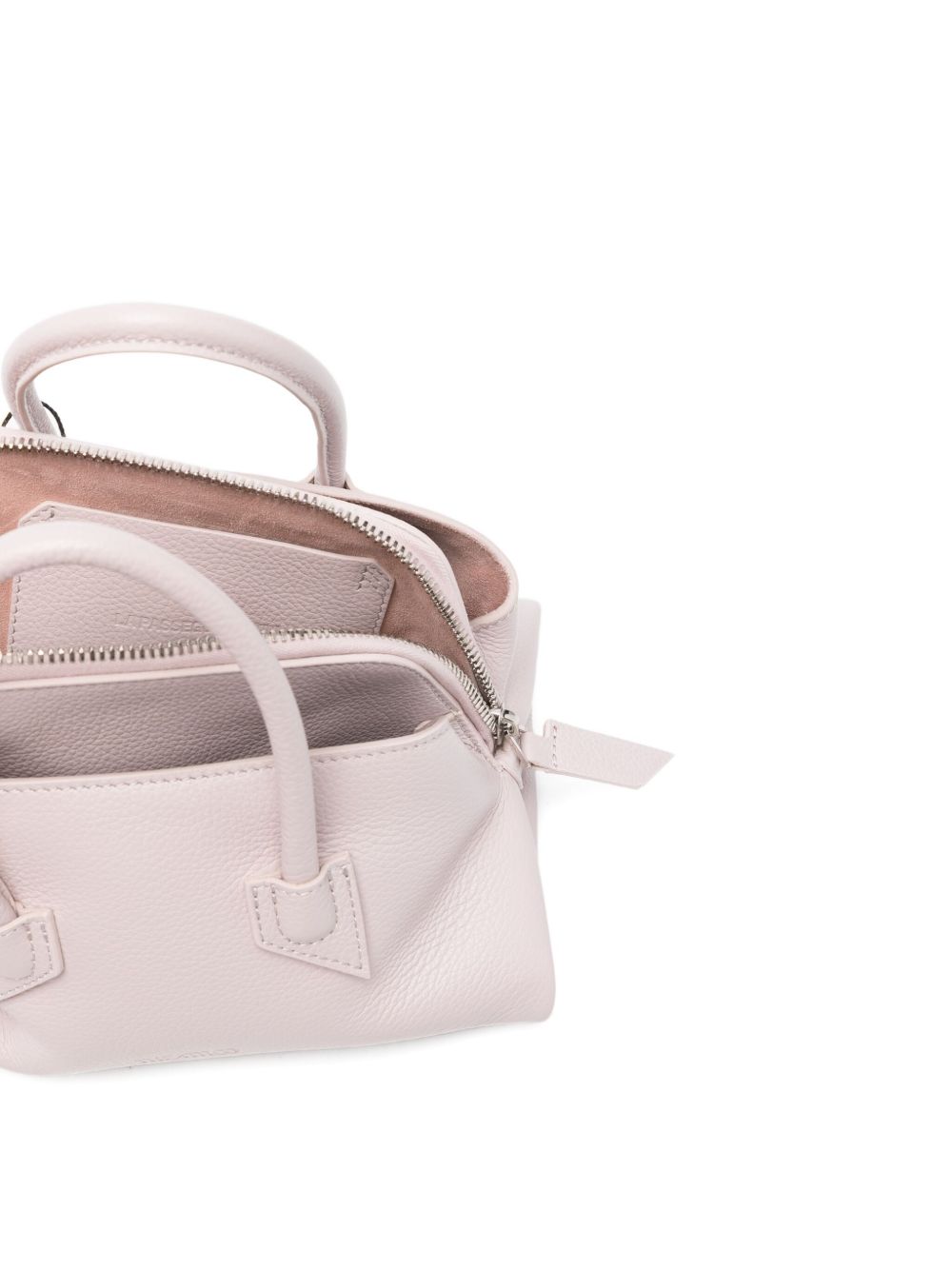 The Attico Women La Passeggiata Mini Leather Shoulder Bag