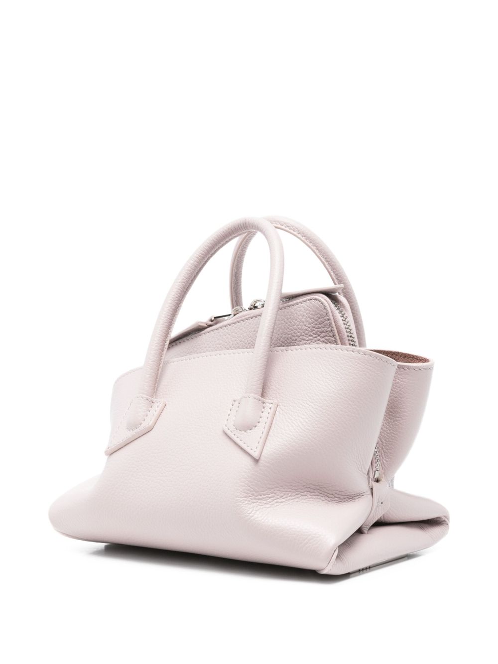 The Attico Women La Passeggiata Mini Leather Shoulder Bag
