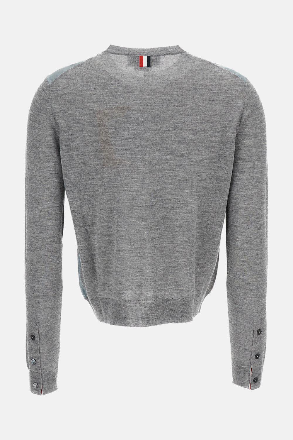 Thom Browne Women Crew Neck Cardigan In Cashmere Silk