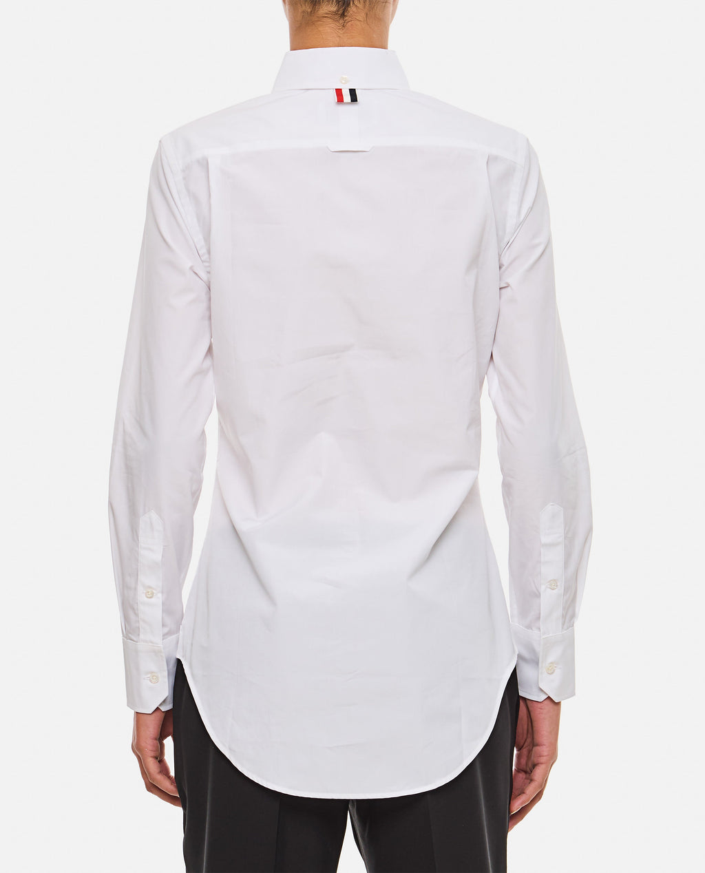 Thom Browne Women Classic Point Collar Poplin Shirt