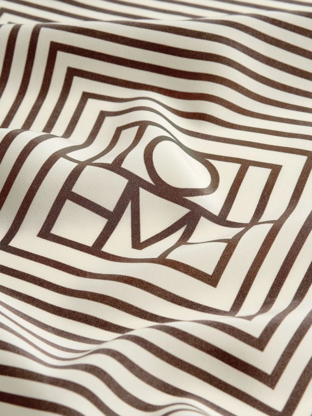Toteme Women Monogram Silk Foulard