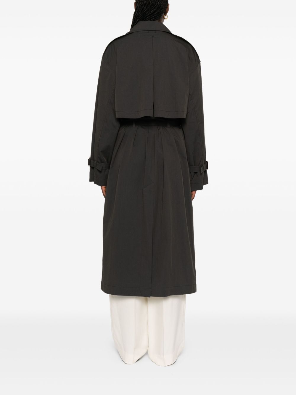 Toteme Women Cotton Blend Trench Coat