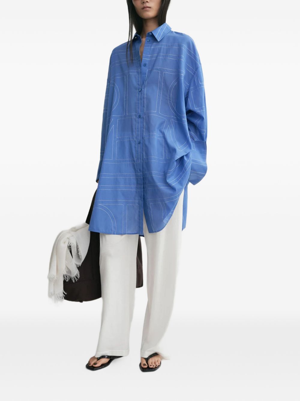 Toteme Women Cotton Blend Shirt