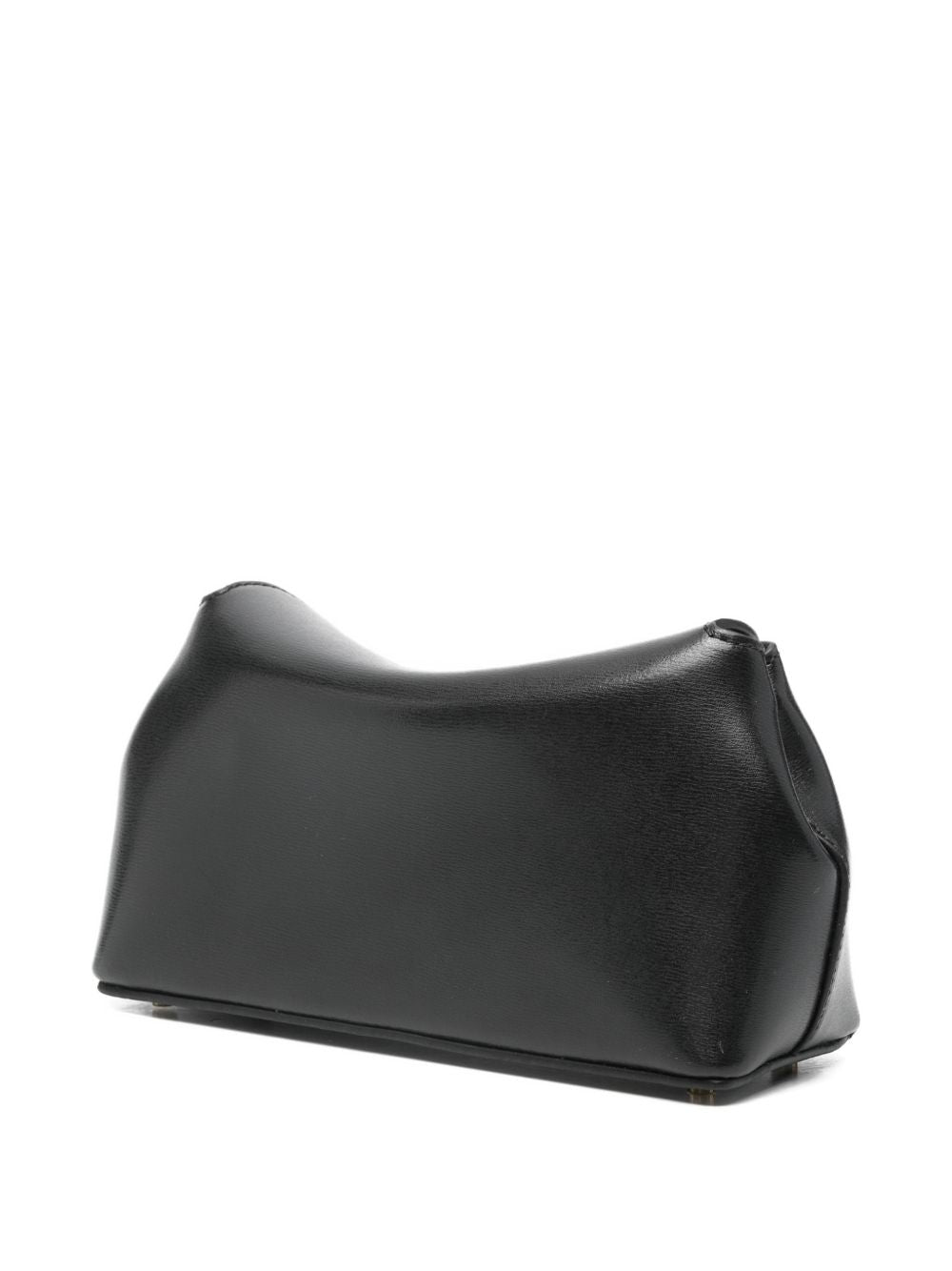 Toteme Women T-Lock Mini Leather Clutch